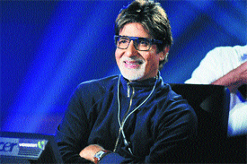 Big B works to keep self free for grandkid